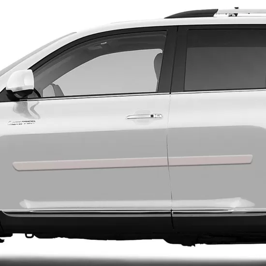 Painted Body Side Moldings : Toyota Highlander Painted Body